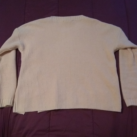 NWT The Limited Pale Pink Semi-Cropped Sweater - Picture 5 of 8